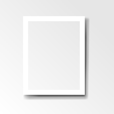 Frame Isolated White Background With Gradient Mesh, Vector Illustrationのイラスト素材