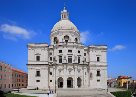 National Pantheon in Lisbon, Portugal.のeditorial素材