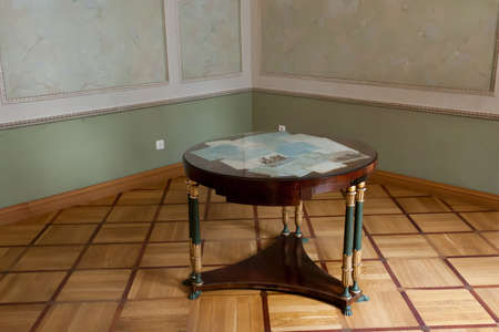 ST. PETERSBURG, RUSSIA-APREL 24 2016: A communicating room of lyceum in Pushkin. Lyceum-strainnoye educational institution in which eminent persons of Russia were brought upのeditorial素材