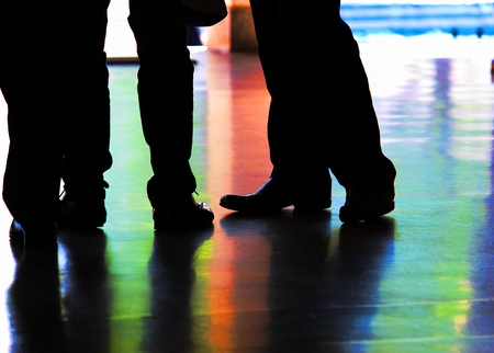 Walk togetherの写真素材