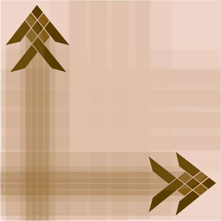 Illustration of fish abstract template designのイラスト素材