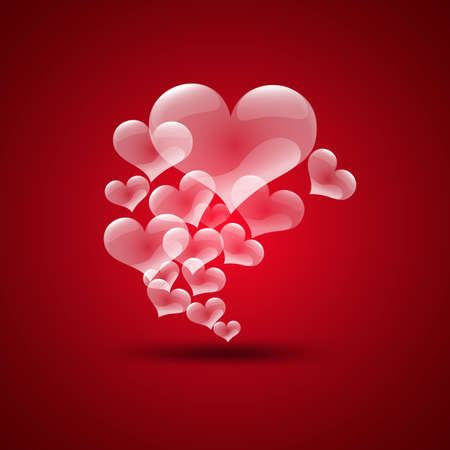 Bubbles Heart Valentine\\\\\\\\のイラスト素材