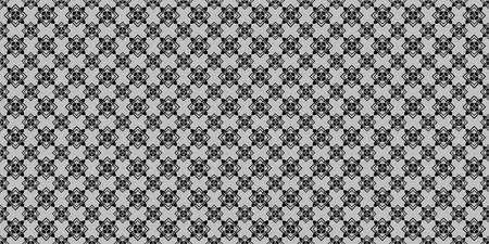 Seamless pattern in black and gray suitable for print, wallpaper, vintage background or fabric design. Vector illustration.のイラスト素材