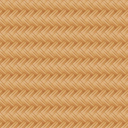 Illustration seamless pattern of Traditional handicraft weave Thai style nature background texture wicker surface for furniture material.の写真素材