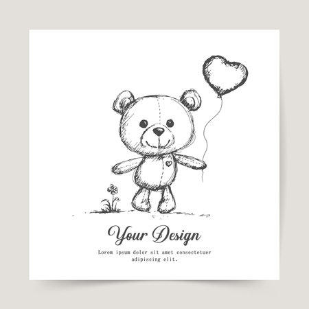 Happy Valentines Day. Greeting card design for print cards, banner, poster.のイラスト素材
