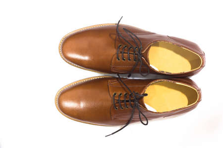 Leather shoeの写真素材