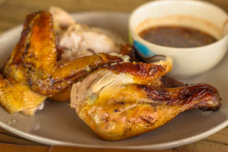 Roasting chickenの写真素材