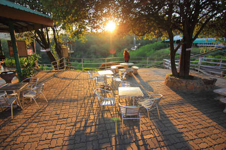 Woman On The Hill の写真素材