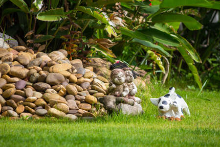 Decoration of the house and the garden の写真素材
