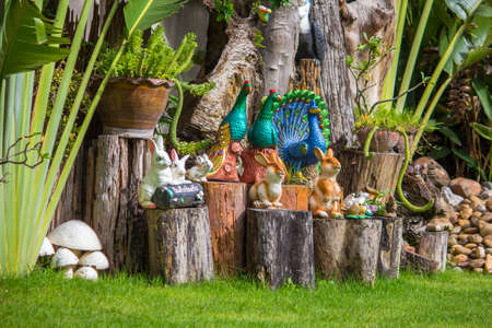 Decoration of the house and the garden の写真素材