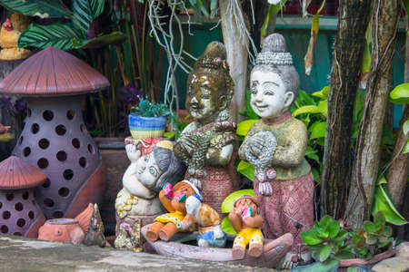 Decoration of the house and the garden の写真素材