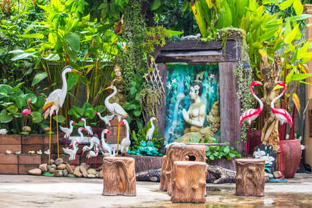 Decoration of the house and the garden の写真素材