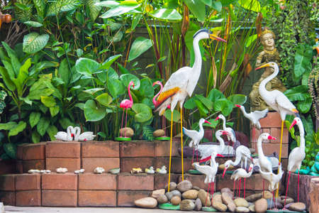 Decoration of the house and the garden の写真素材