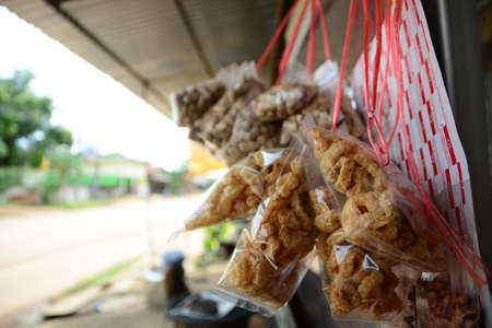 Pork snackの写真素材