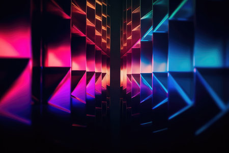Ultra futuristic tech abstract background. Generative AIの素材