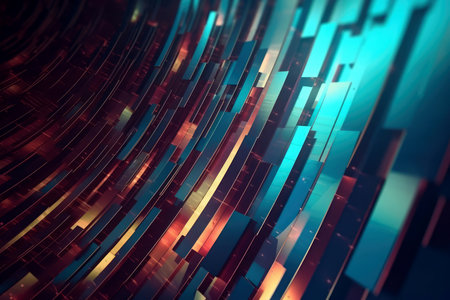 Ultra futuristic tech abstract background. Generative AIの素材
