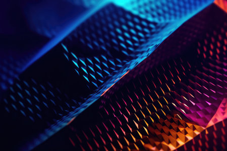 Ultra futuristic tech abstract background. Generative AIの素材