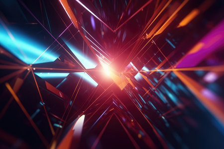 Ultra futuristic tech abstract background. Generative AIの素材