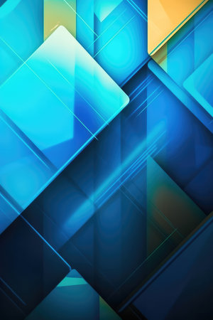 Abstract Futuristic Metallic Multicolored Background. Generative AIの素材