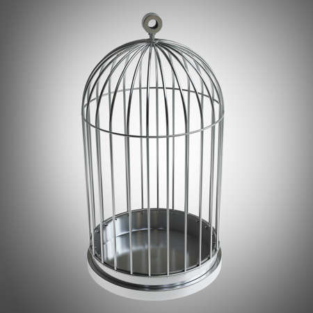 Bird cage High resolution 3d の写真素材
