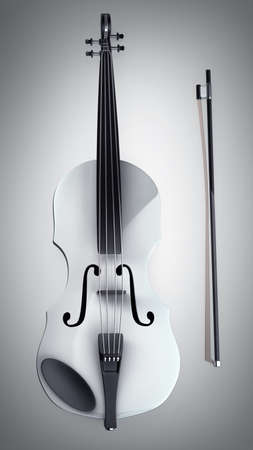 Classic violin. High resolution 3D image の写真素材