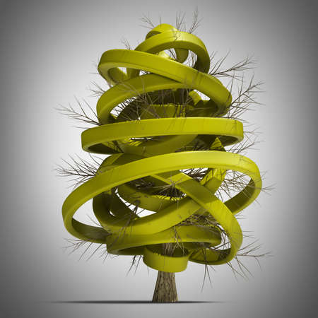 ART tree concept. High resolution 3D image 