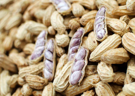 The boiled peanuts