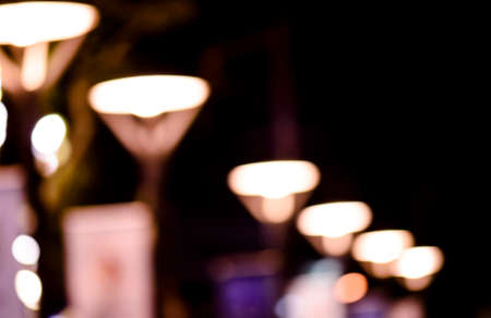 lamp light blurred