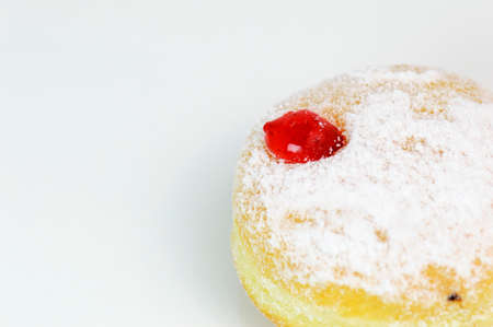 Donut on white backgroundの写真素材