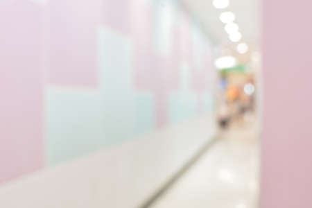 store blur background with bokehの写真素材