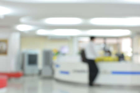 Customers waiting to be servedの写真素材