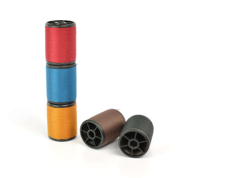 Thread isolated on white background