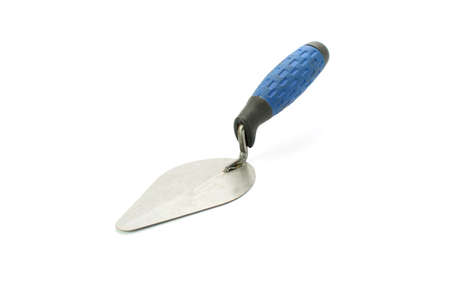 Old Trowel on isolated white background