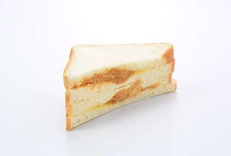 Sandwich with dried Shredded porkの写真素材