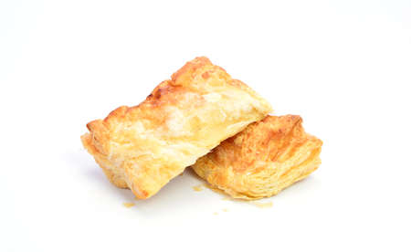 Pie corn on white backgroundの写真素材