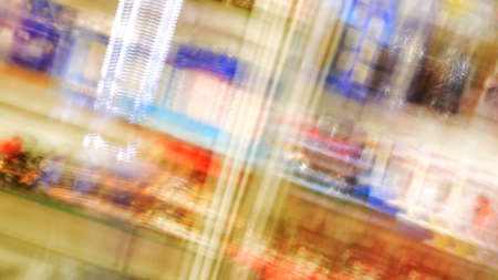 Motion blurred backgroundの写真素材