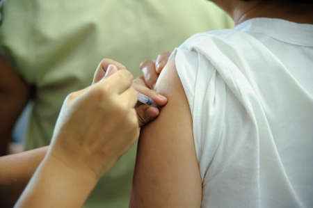 Vaccination against influenza vaccineのeditorial素材