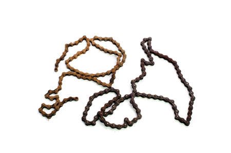 chain isolated on white background
