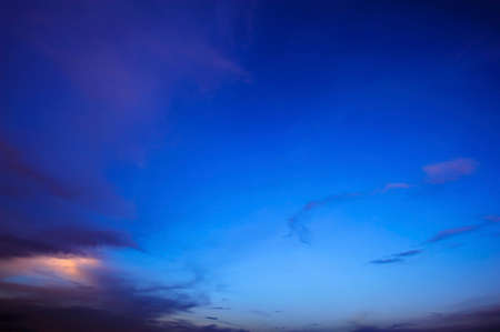 twilight skyの写真素材