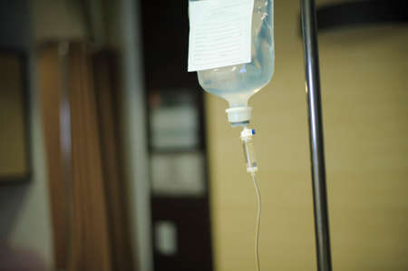 saline bagの写真素材