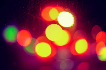 Abstract blur bokeh light backgroundの写真素材