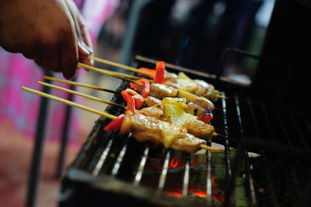 delicious bbq pork grill