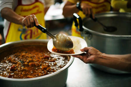 The Society of Sharing Food to Homeless and the Poorest: The Concept of Feeding