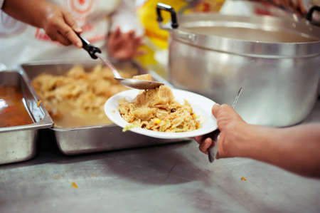 Taking care of the homeless by sharing food is the hope of the poor : the concept of begging and...