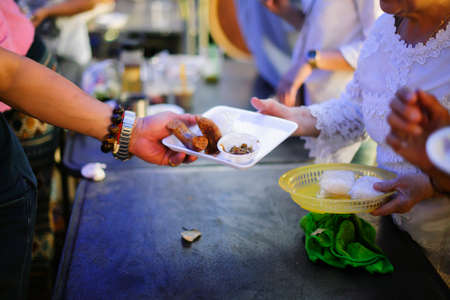 the concept of food shortage in the world : the economic downturn causes food shortages : Donate...