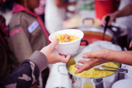 The Concept of Donating Food to the Poor in Society : Donating food to the poor