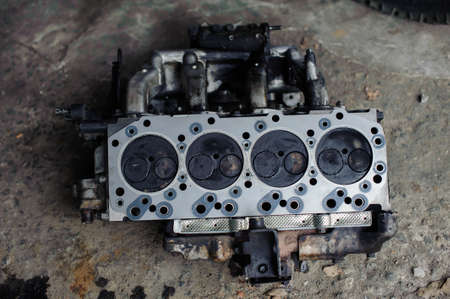 Car engine cylinder head
