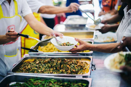 Homelessness and hunger : helping by donating food to the poor
