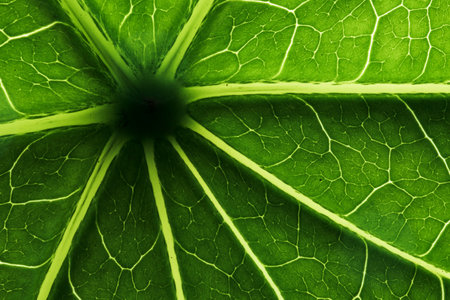 Macro yellow brown leaf texture and backgroundの写真素材