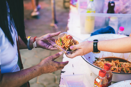Free food kitchen for the homeless and other hungry people : Free food delivery ideas Attribution-NonCommercial-ShareAlikeの写真素材